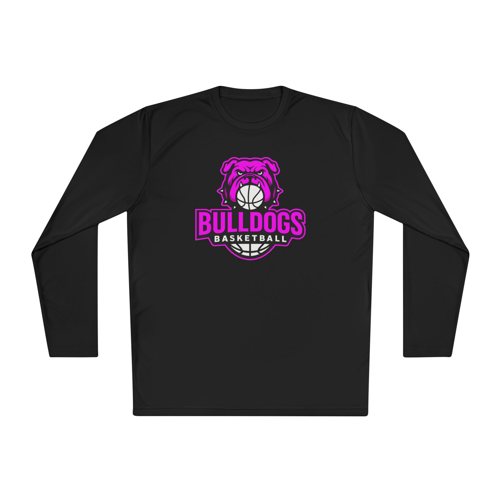 Batavia Bulldogs Basketball - Unisex Lightweight Long Sleeve Tee - Image 5