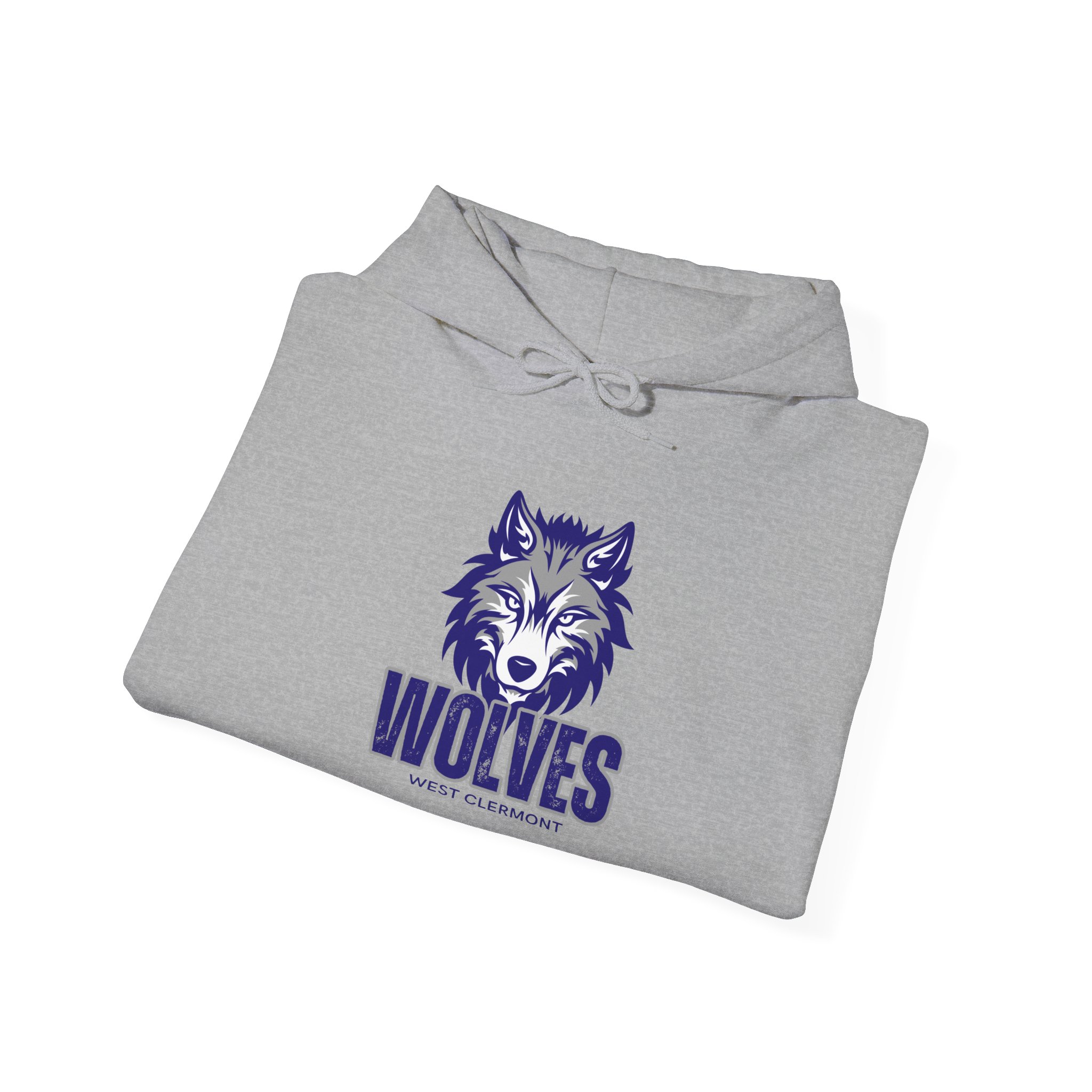 West Clermont Wolves - Unisex Heavy Blend West Clermont™ Hooded Sweatshirt - Image 20