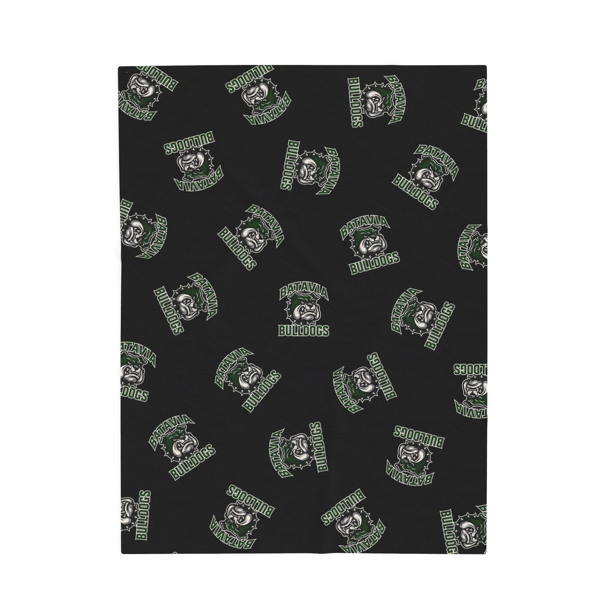 Batavia Bulldogs - Velveteen Plush Blanket - Image 9