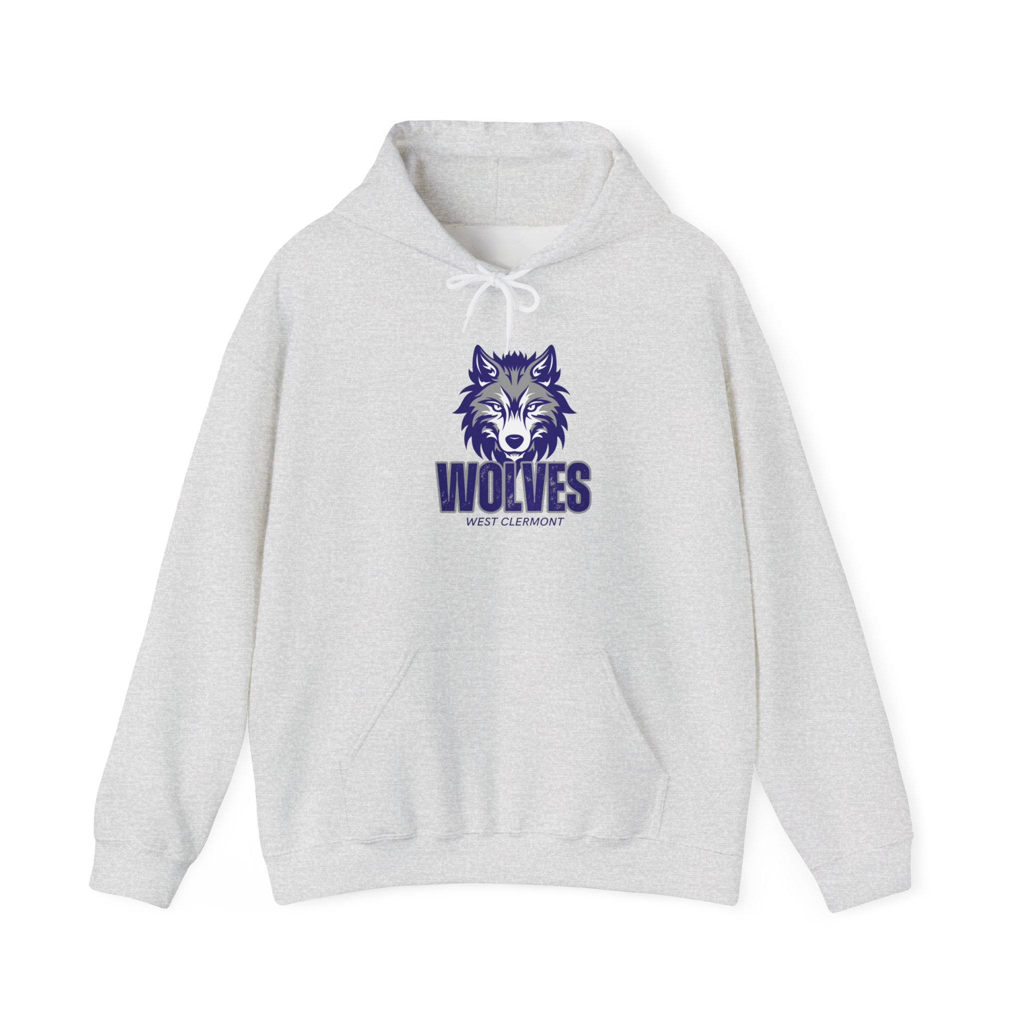 West Clermont Wolves - Unisex Heavy Blend West Clermont™ Hooded Sweatshirt - Image 5