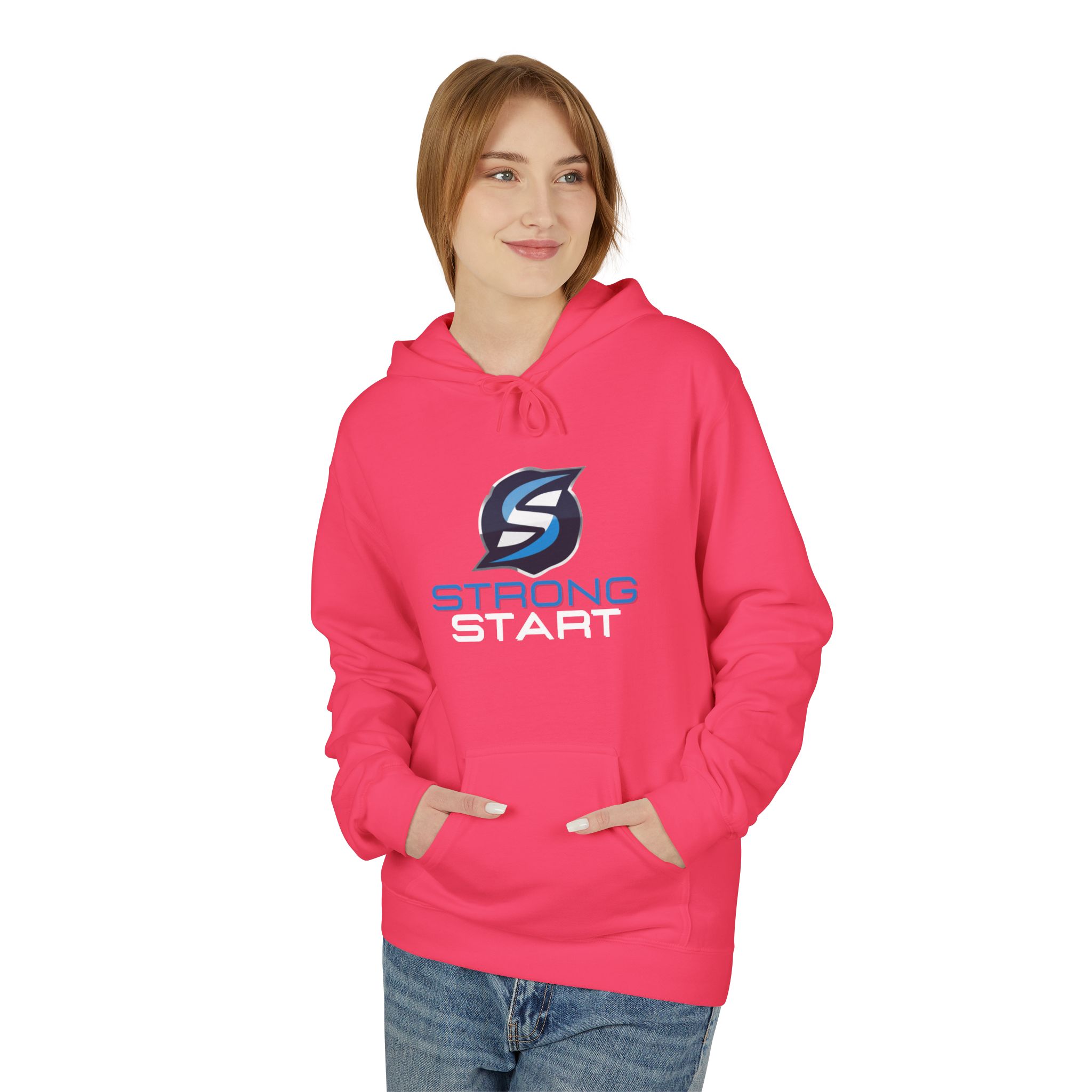 Unisex Midweight Softstyle Fleece Hoodie - Image 7