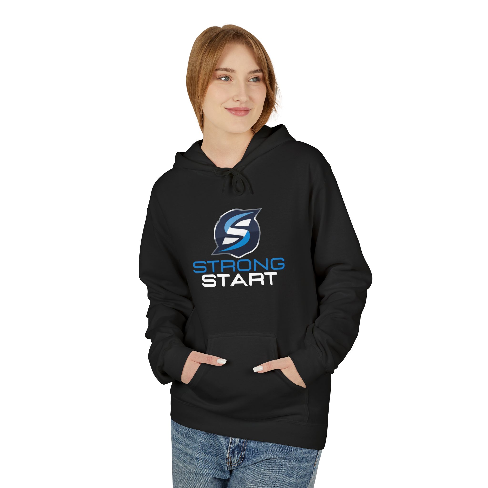 Unisex Midweight Softstyle Fleece Hoodie - Image 3