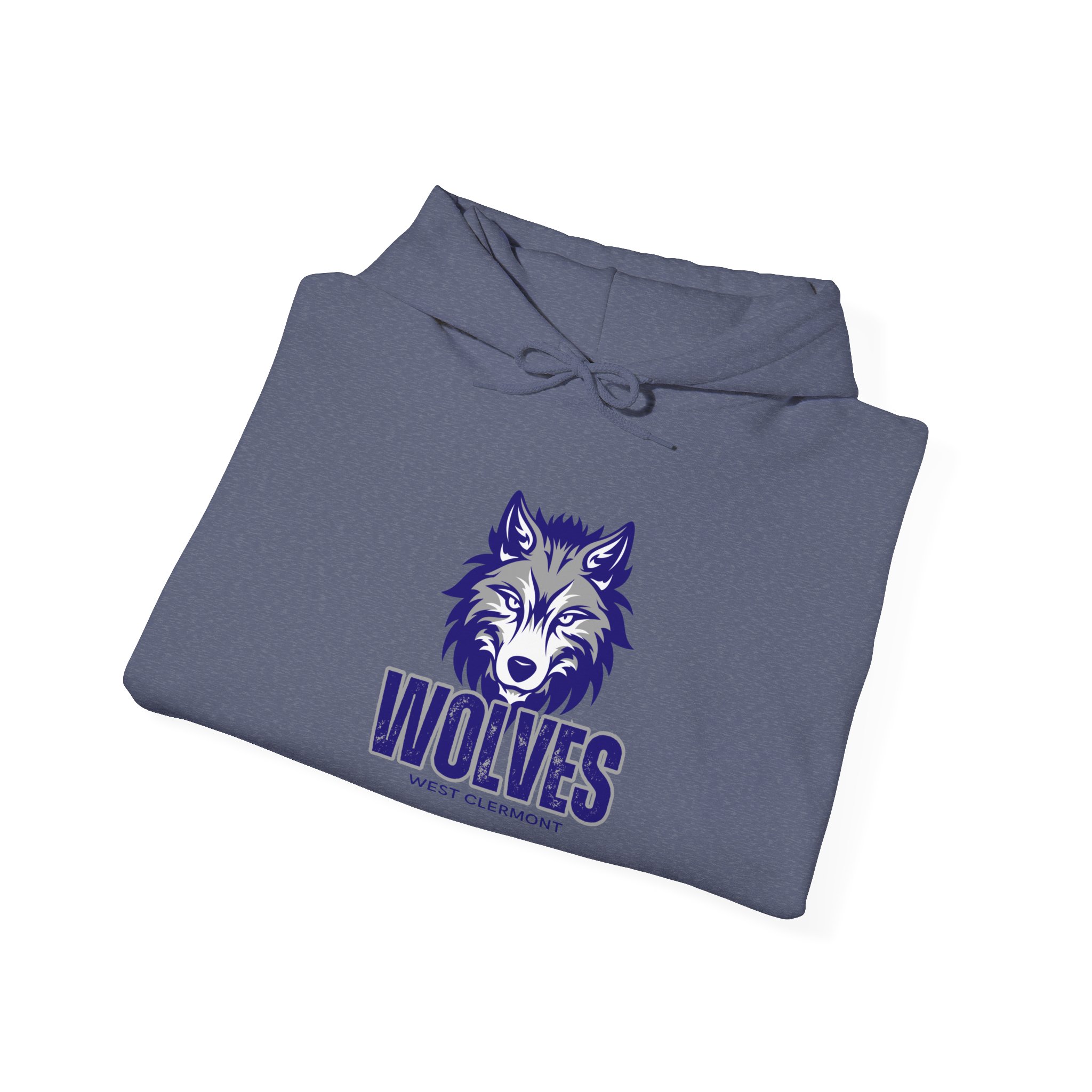 West Clermont Wolves - Unisex Heavy Blend West Clermont™ Hooded Sweatshirt - Image 28