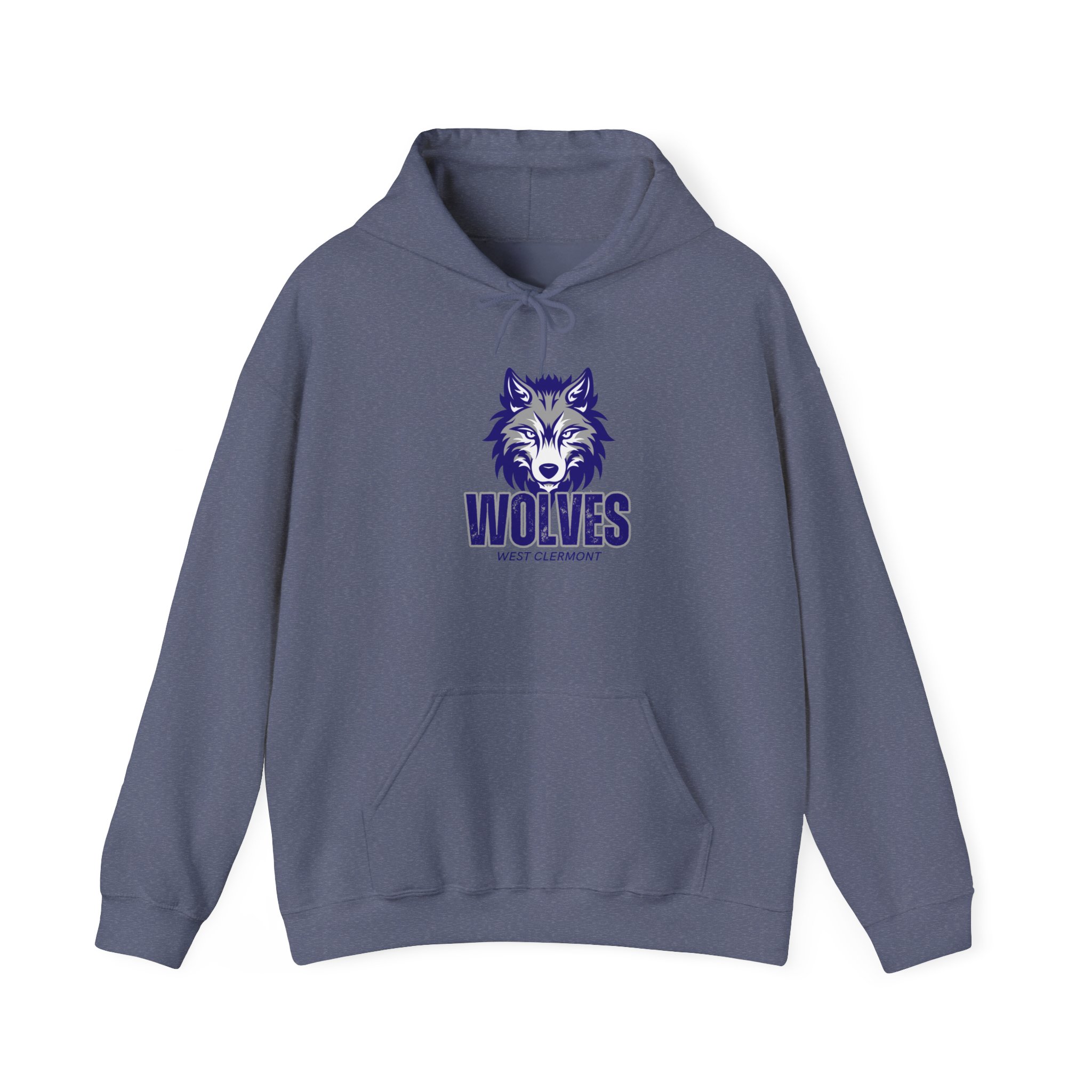 West Clermont Wolves - Unisex Heavy Blend West Clermont™ Hooded Sweatshirt - Image 25