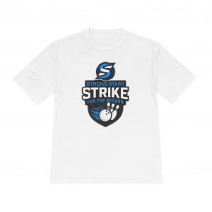 Strong Start Bowling Unixex Moisture Wicking Tee
